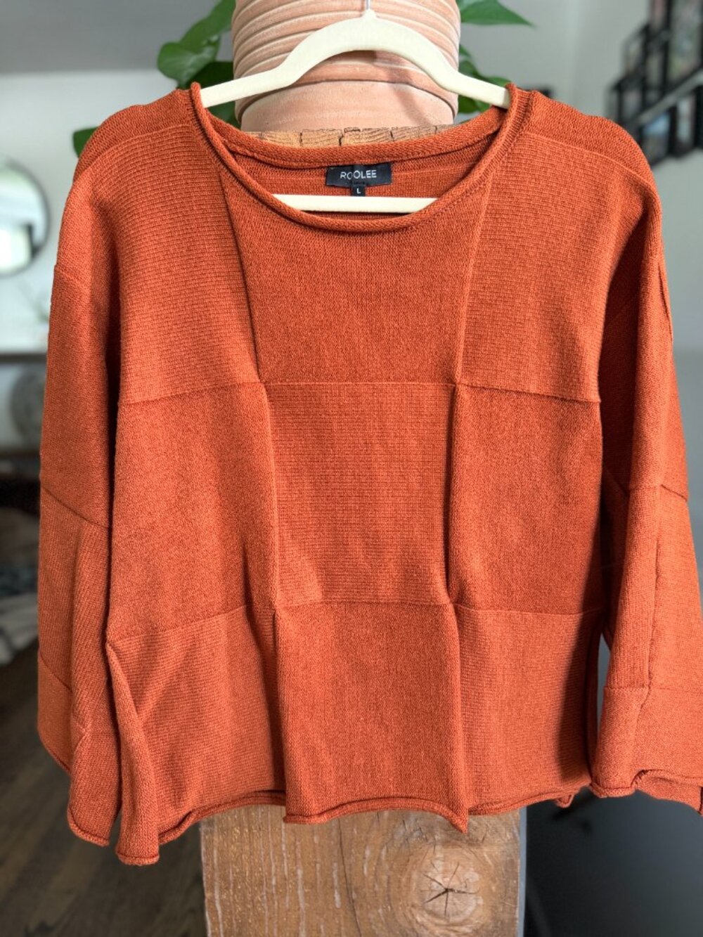 Patchwork Sweater By Roolee - Size L - Picture 6 of 6